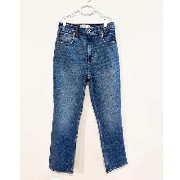 Abercrombie and fitch the 90s straight ultra high rise jeans - Picture 2 of 4